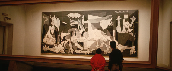 Guernica by Pablo Picasso in Cason del Buen Retiro