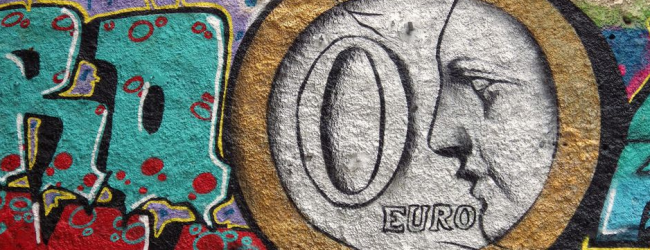 Euro coin caricature 1a LLLL