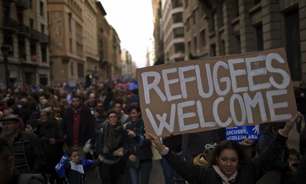 Refugees Welcome 2b Emilio Morenatti AP Photo