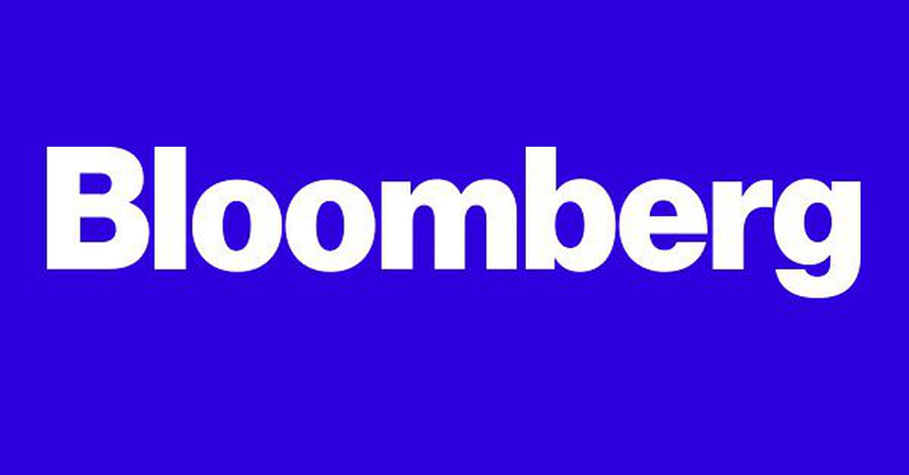 Bloomberg logo 3c blue & white LLLL